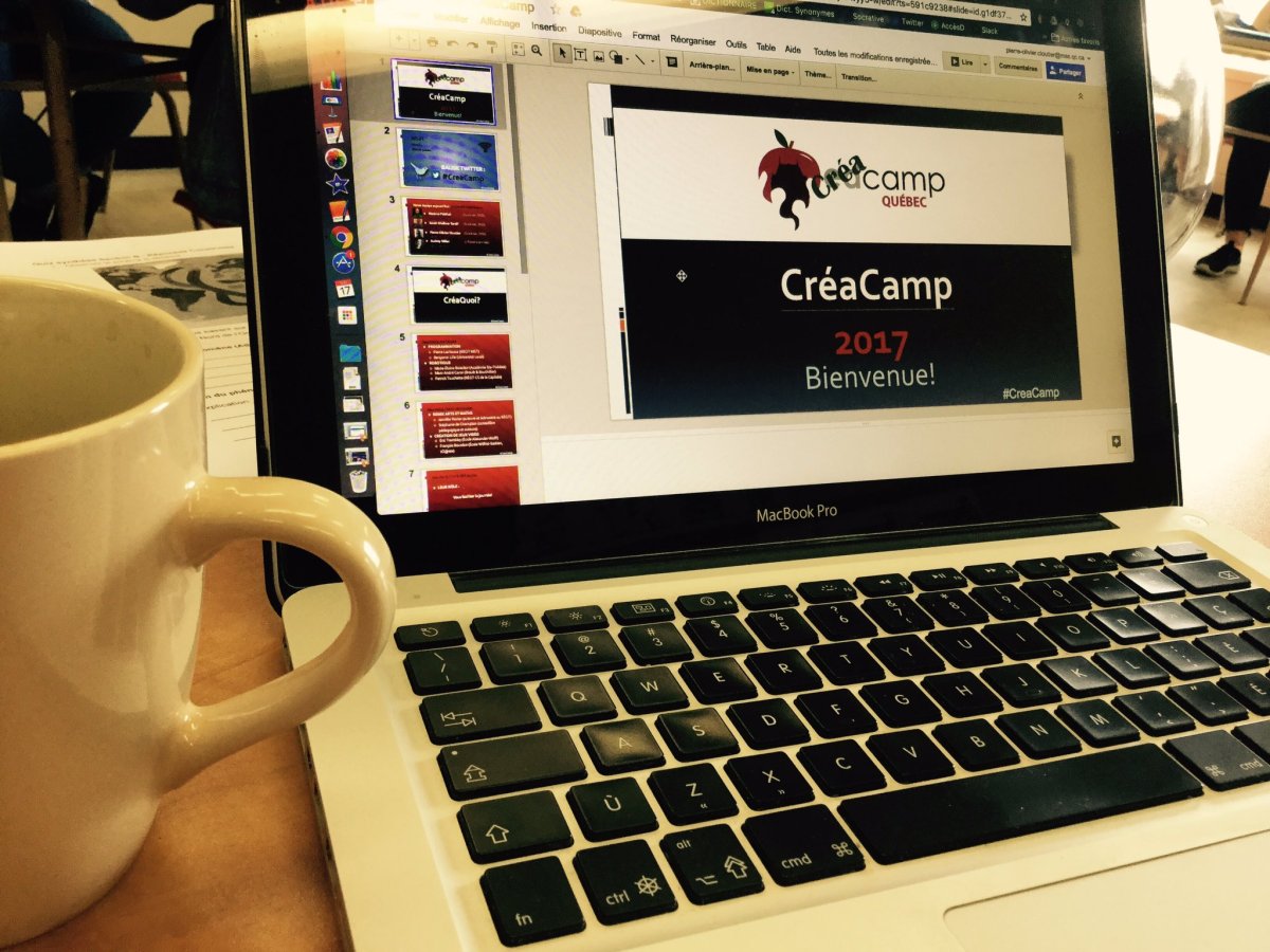 Et c’est comme ça que le premier CréaCamp est&nbsp;né!